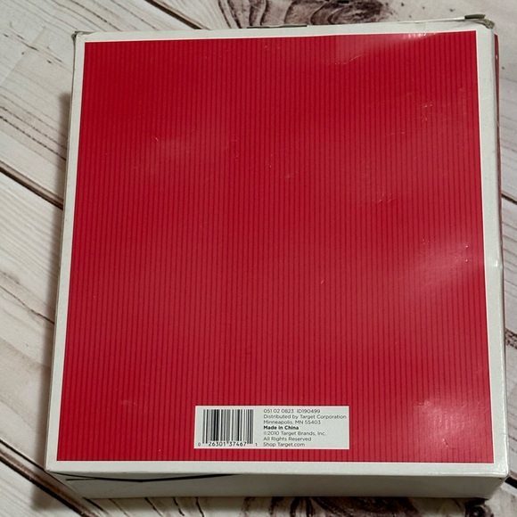 2010 Target Red Glass Ball Christmas Ornaments - Picture 3 of 5